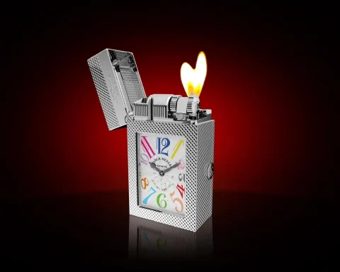 In an unexpected alliance that exceeds limits, two famous masters of their respective arts have joined powers to create a horological object – the S.T. Dupont x Franck Muller Master Lighter.